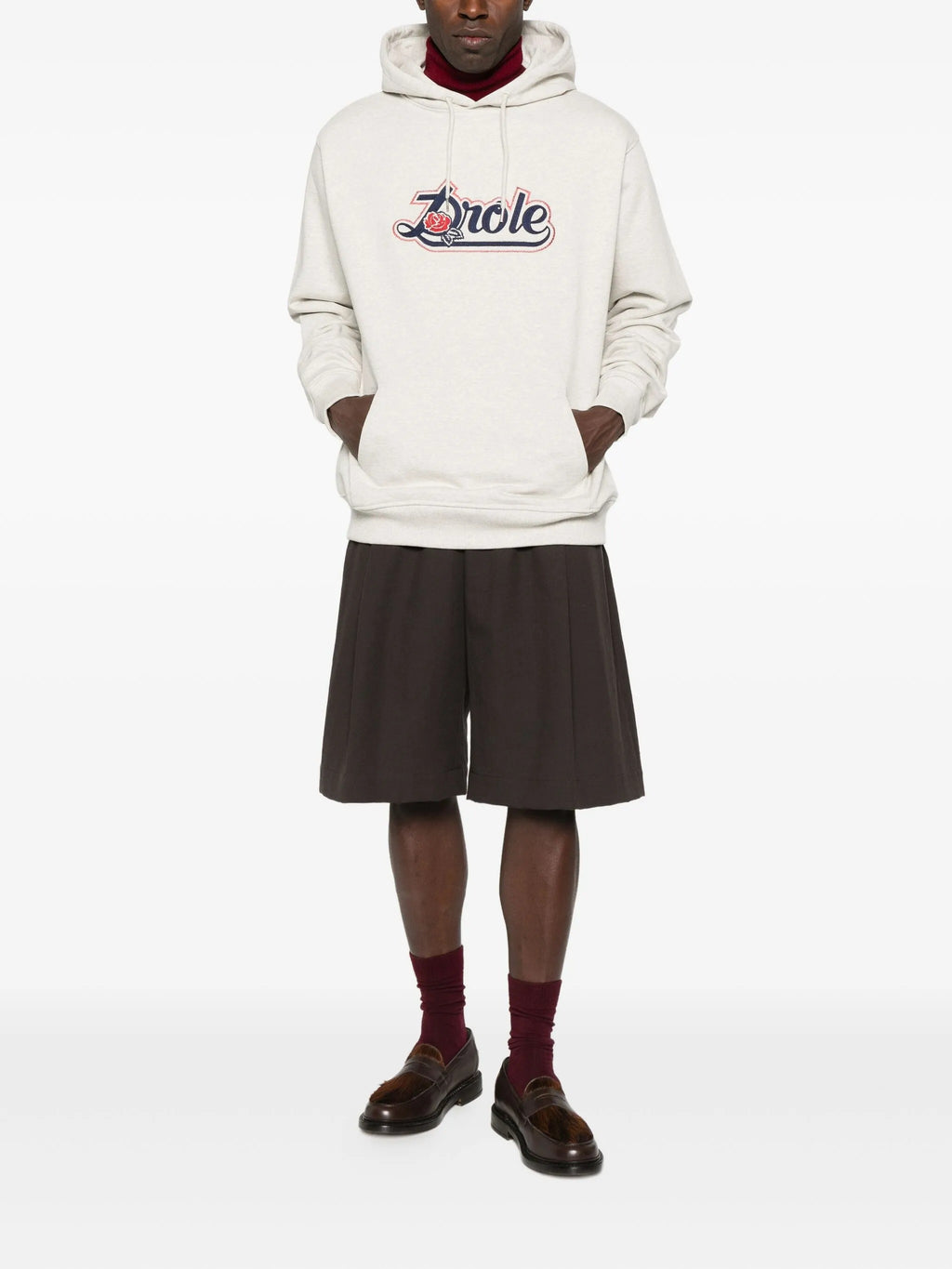 Le Hoodie Drôle Rose