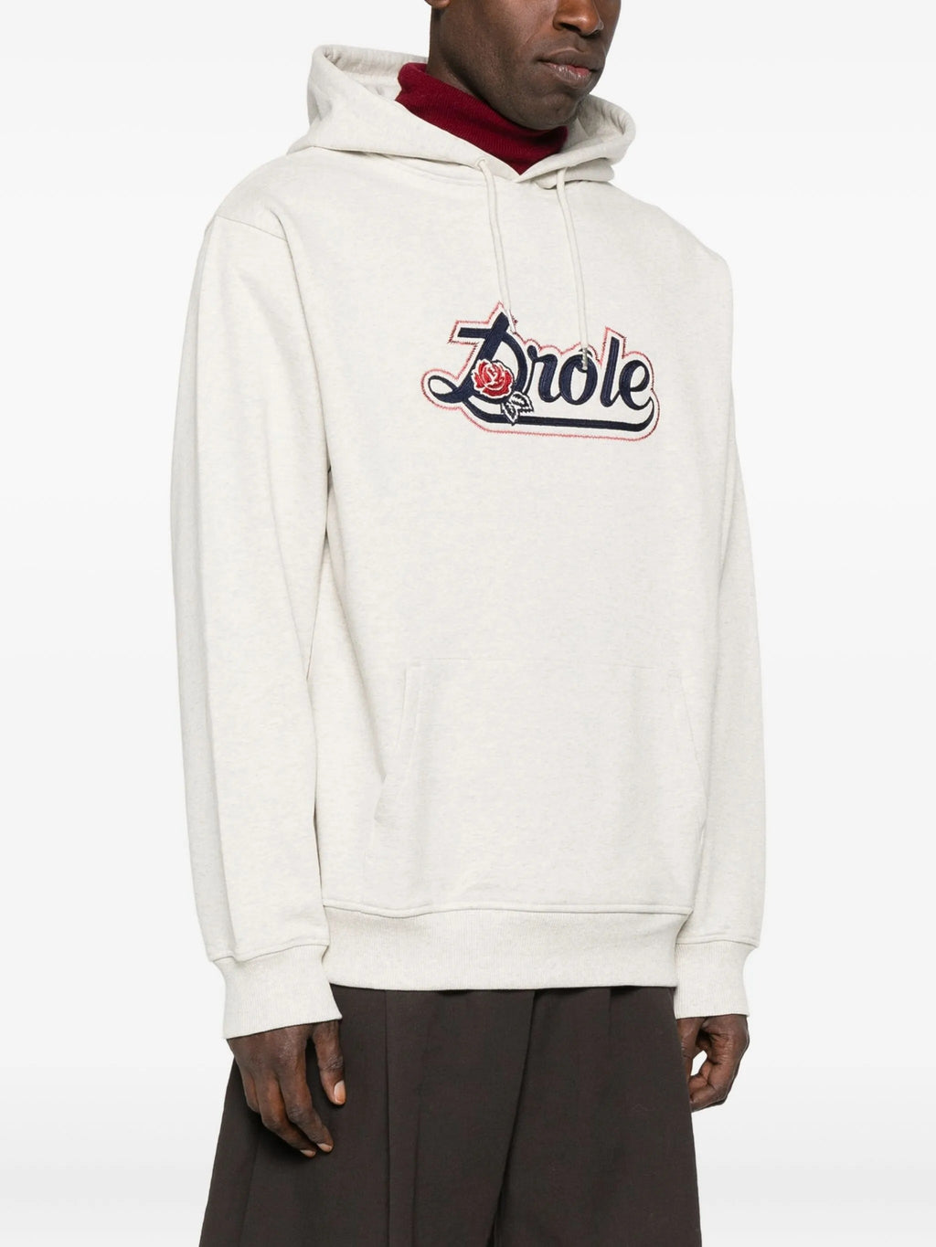 Le Hoodie Drôle Rose