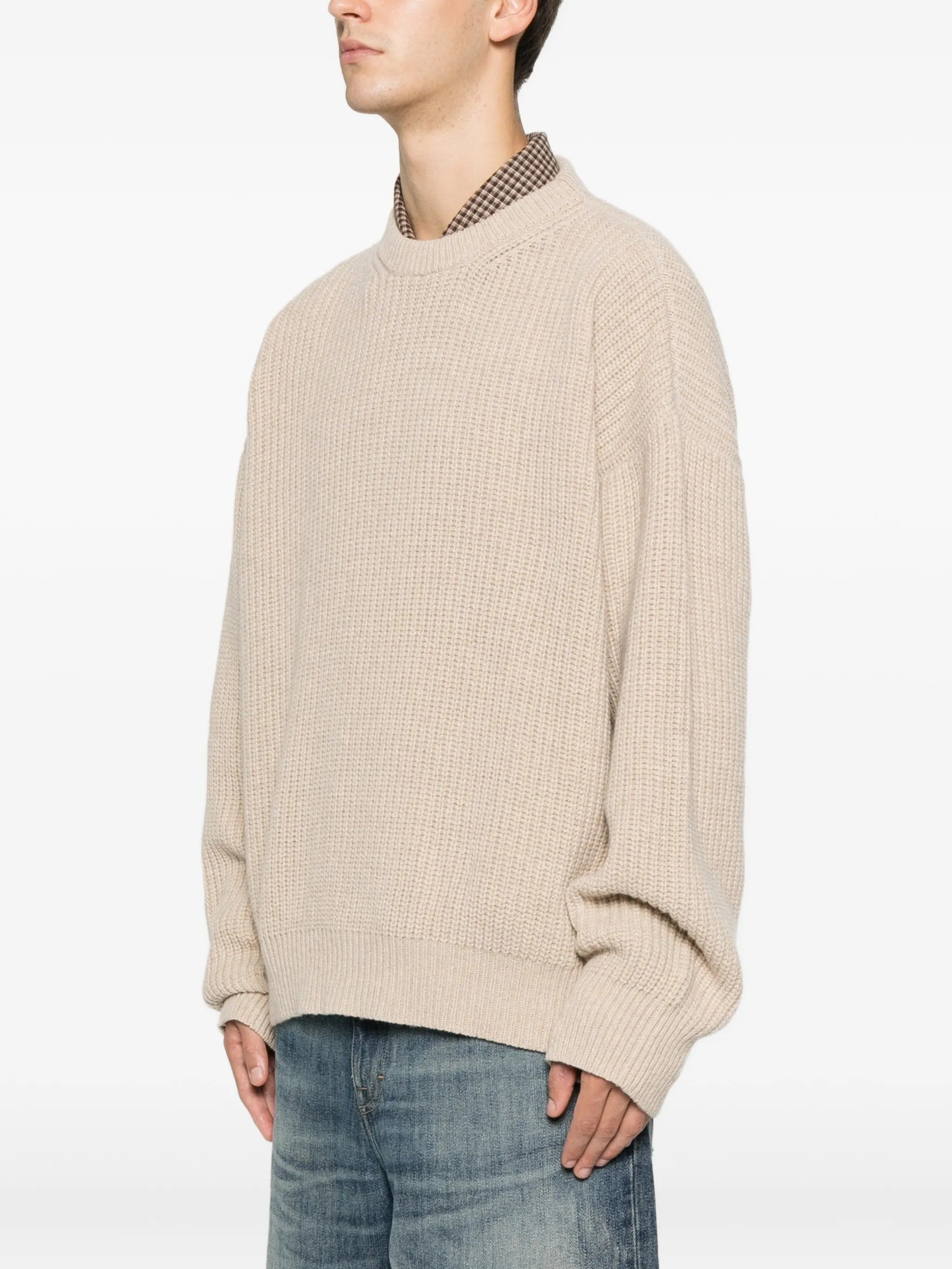 RIB STICTCH SWEATER