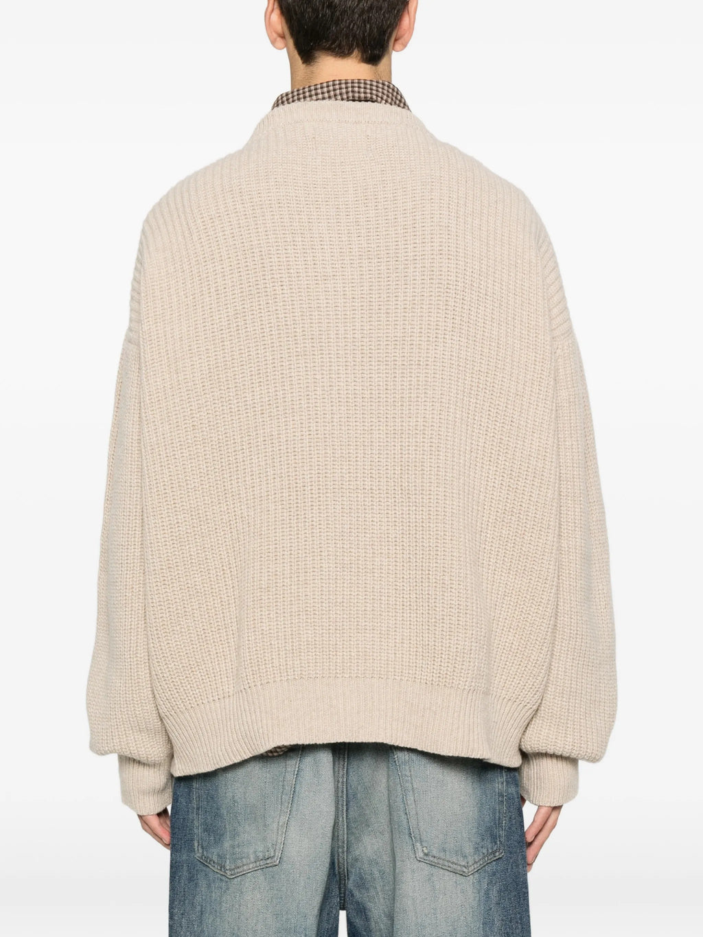 RIB STICTCH SWEATER