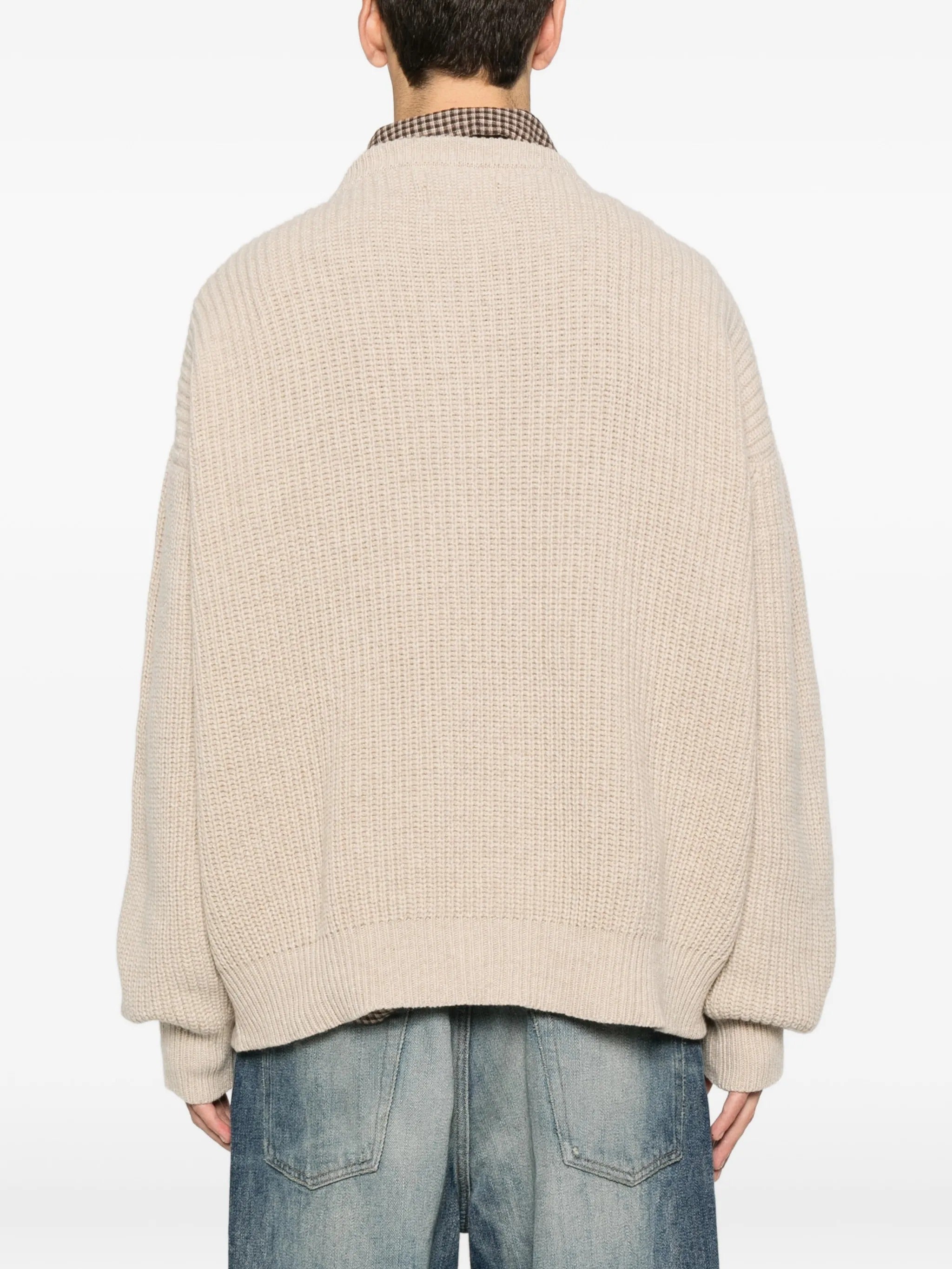 RIB STICTCH SWEATER