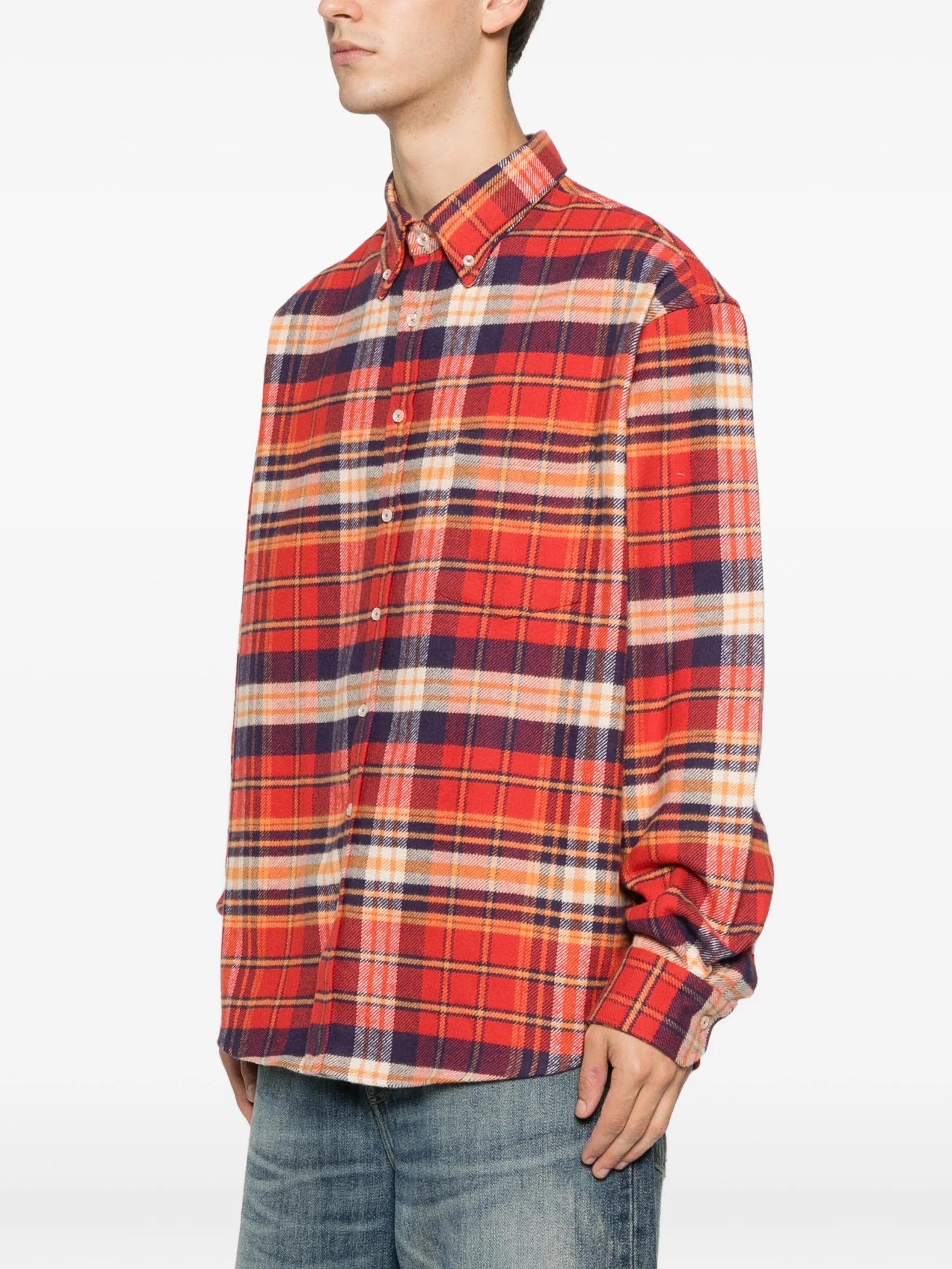 CHECK FLANNEL SHIRT