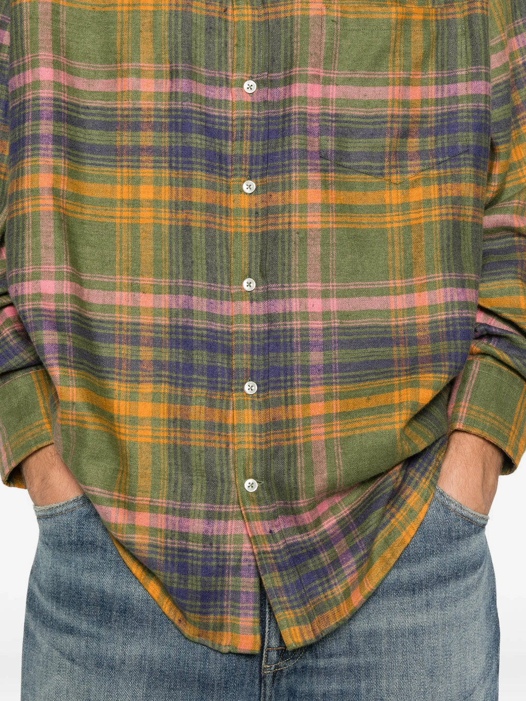 CHECK FLANNEL SHIRT