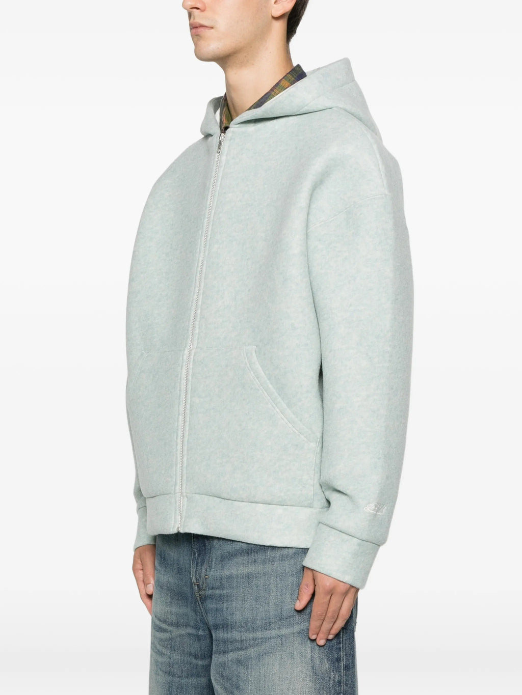 NEOPRENE WOOL HOODIE