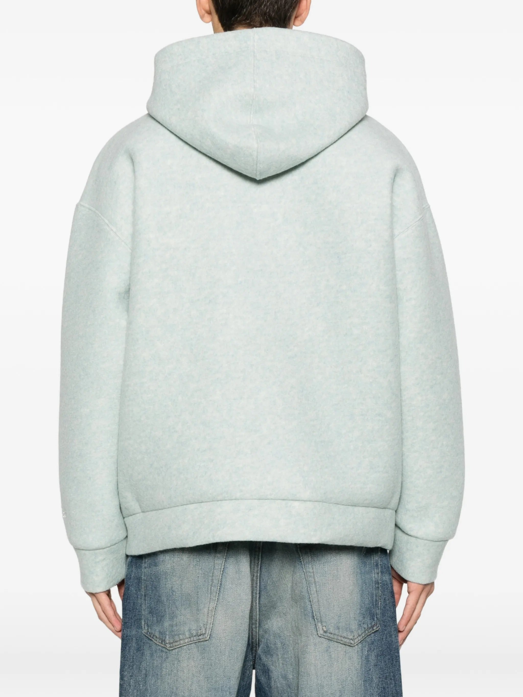 NEOPRENE WOOL HOODIE