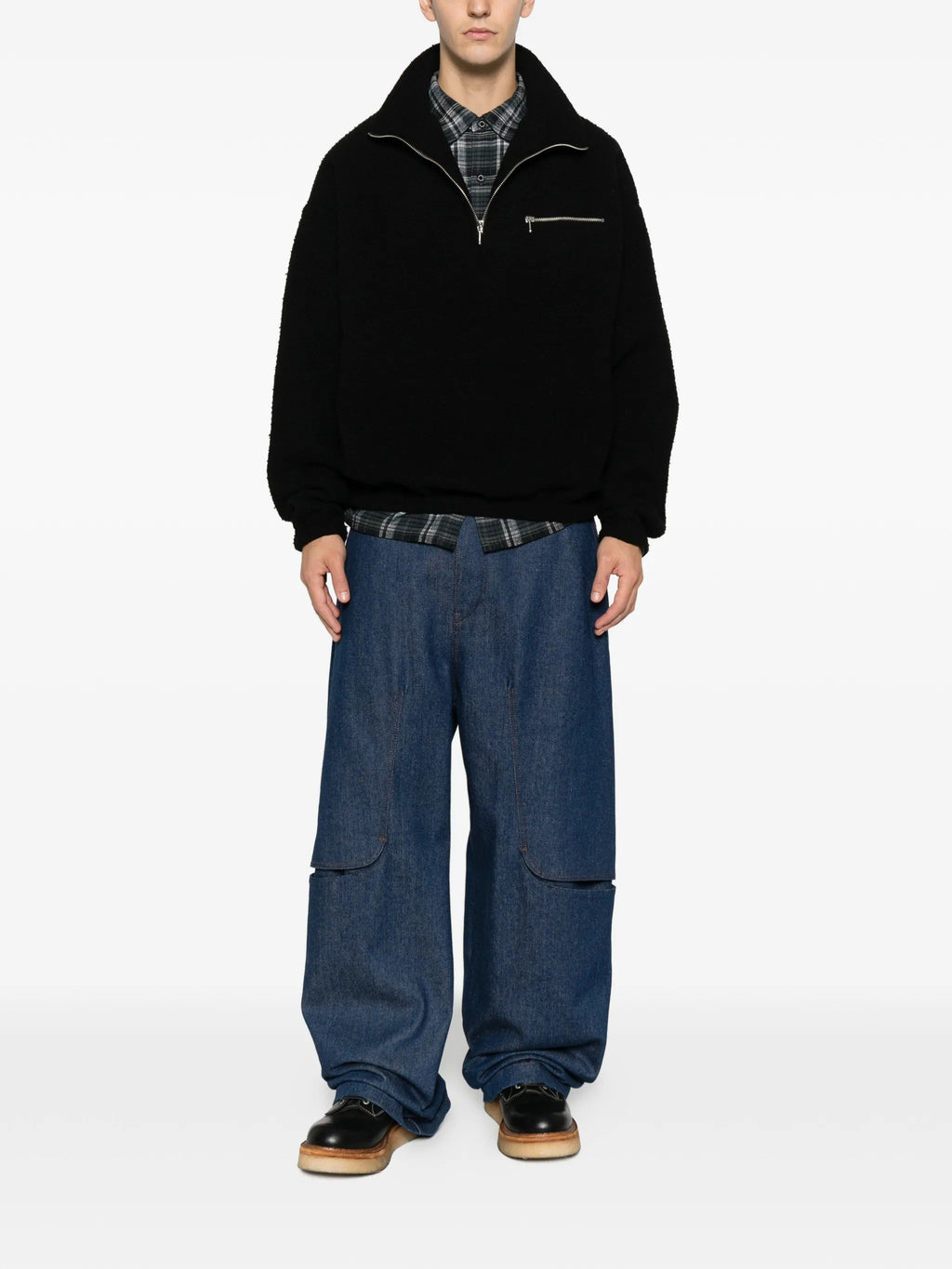 CASENTINO HALF-ZIP SWEATER