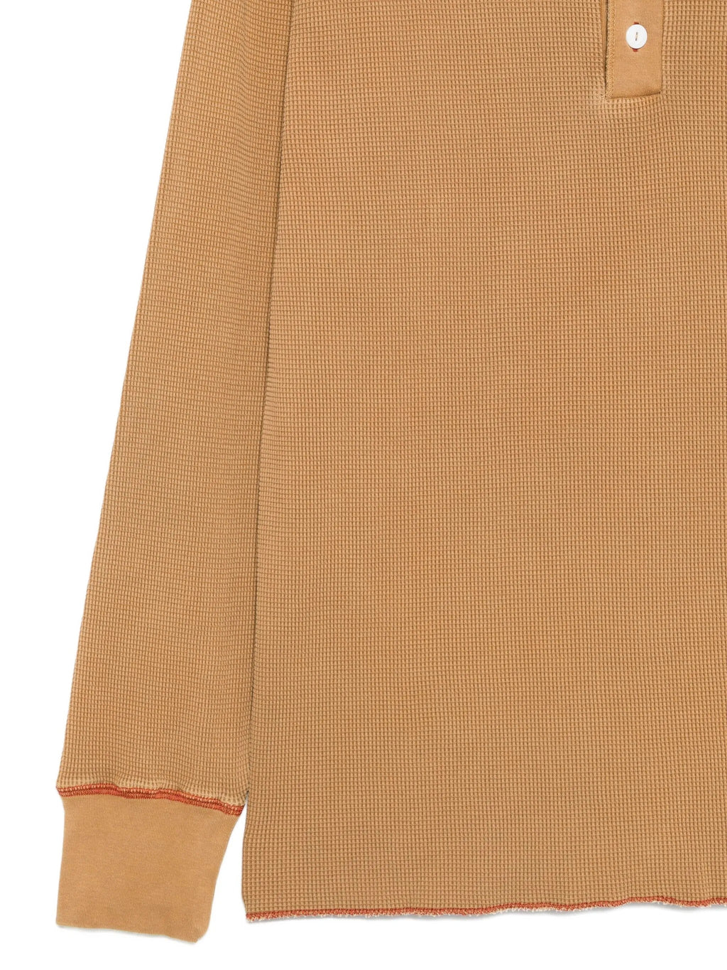 Healthknit WAFFLE HENLEY