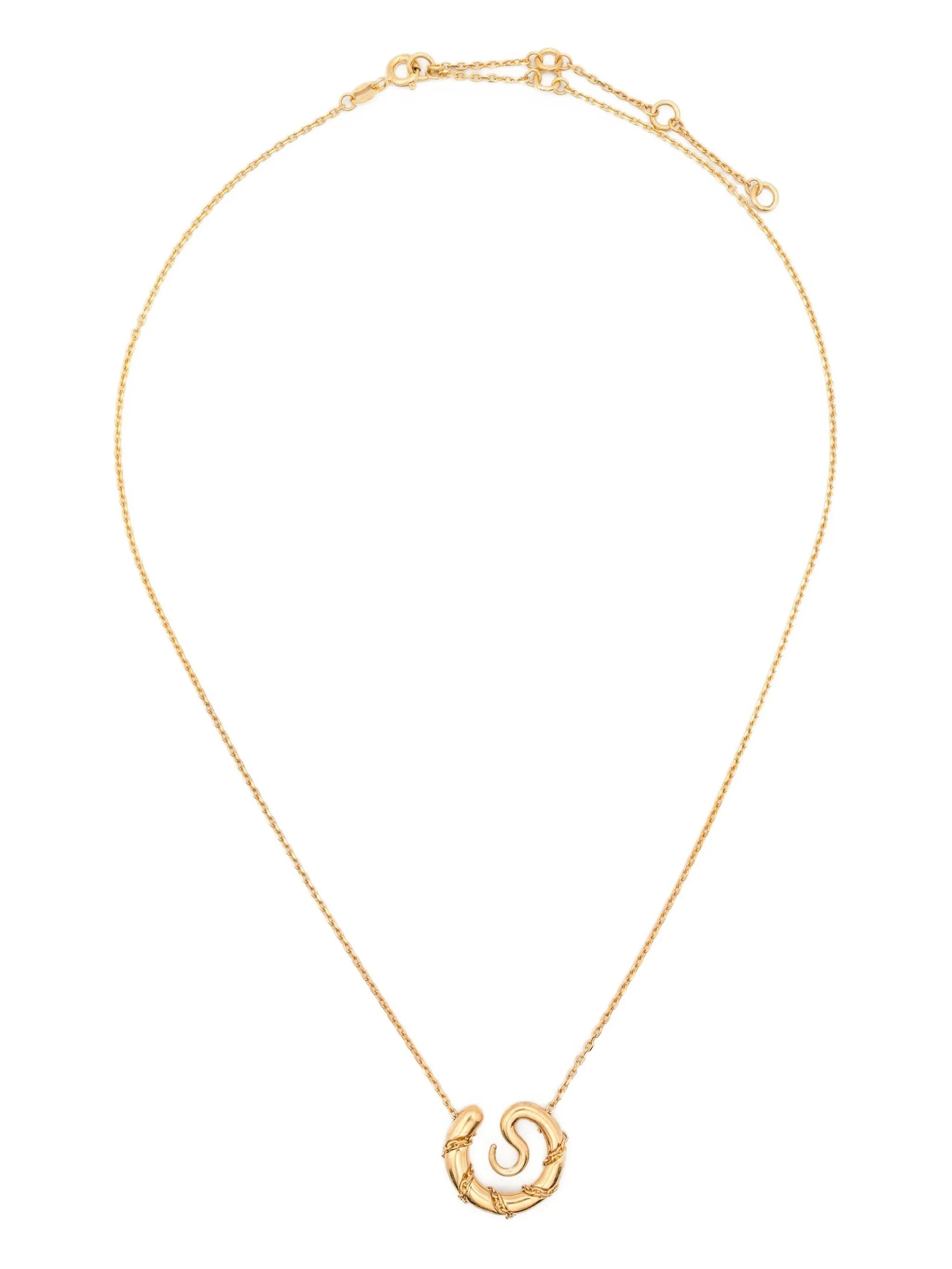 Serpent Medallion Necklace