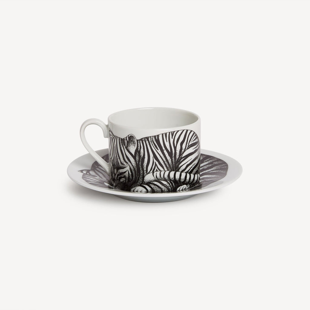 Coffee cup High Fidelity Tigrato black/white