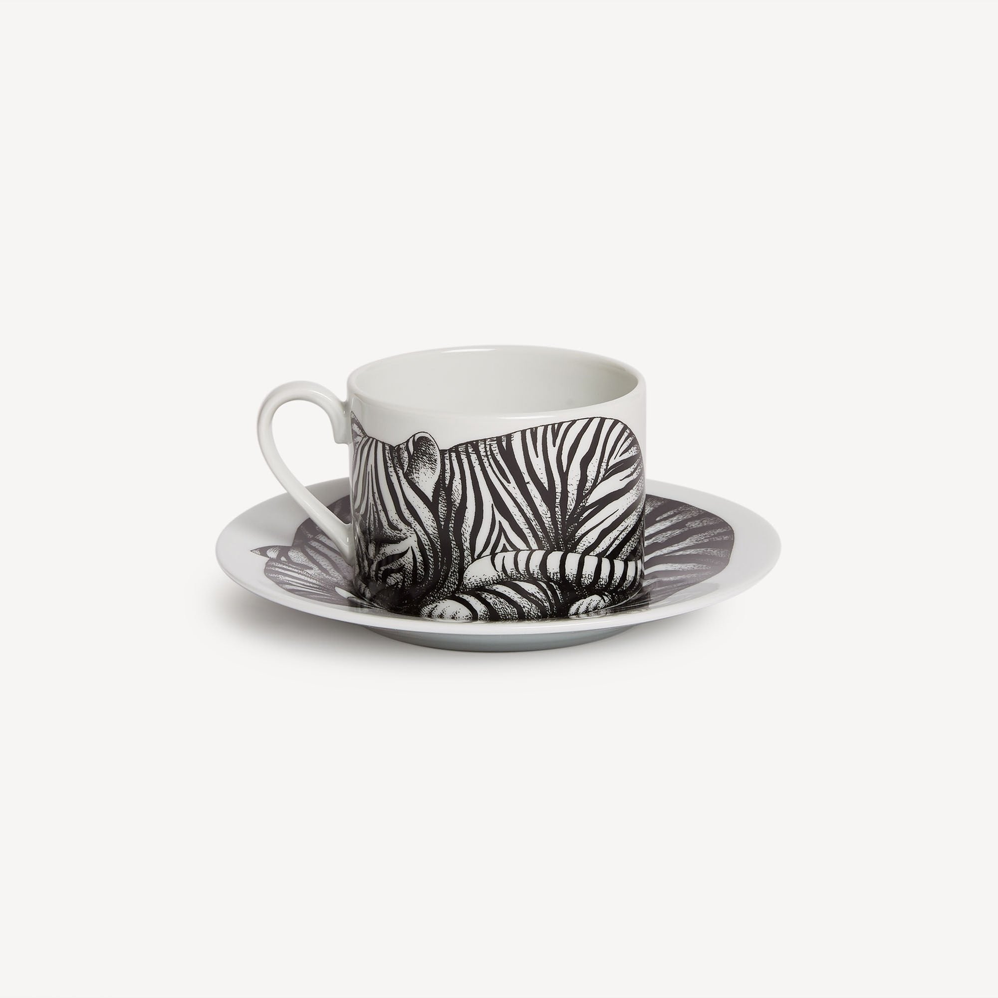 Coffee cup High Fidelity Tigrato black/white