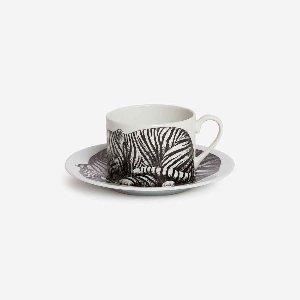 Coffee cup High Fidelity Tigrato black/white