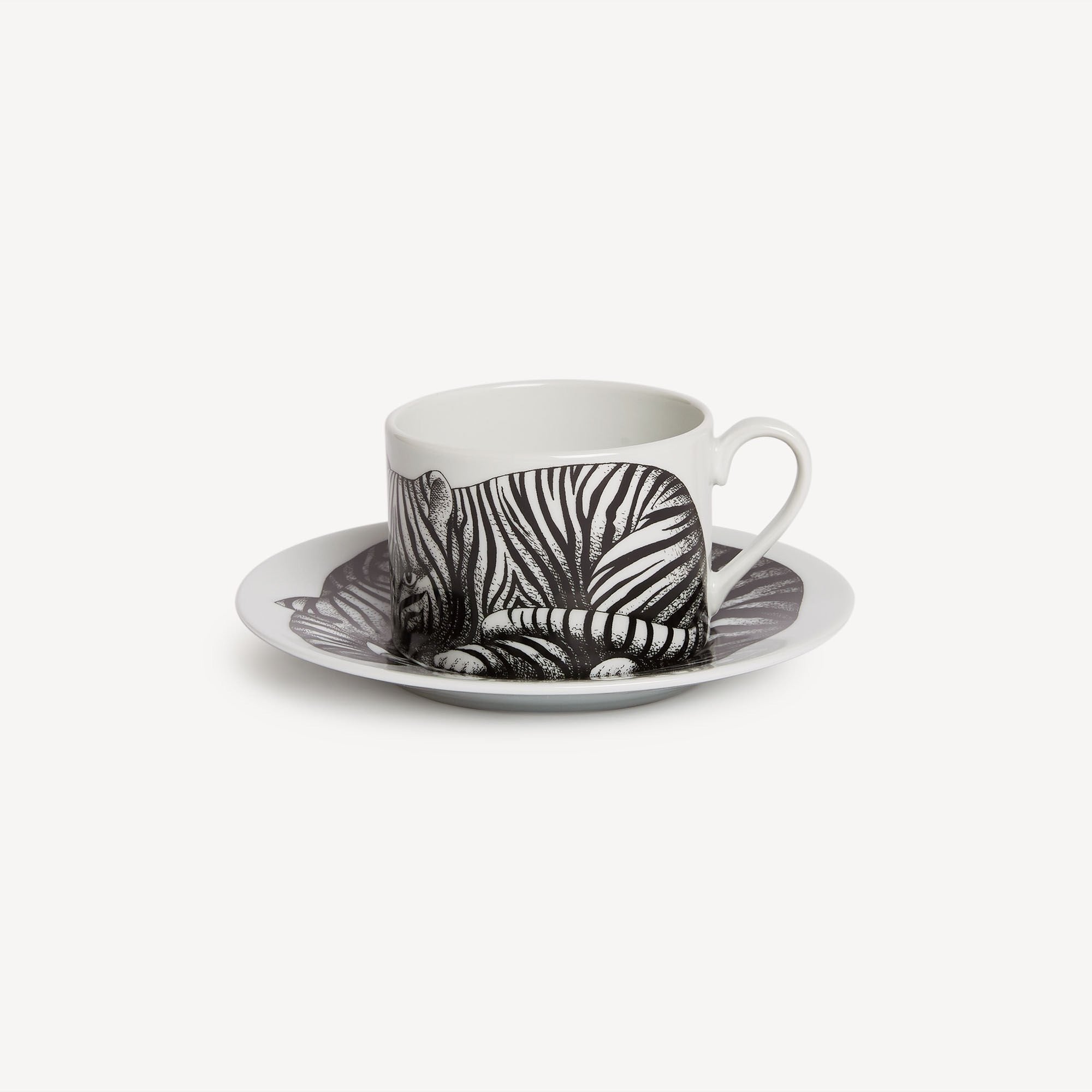 Coffee cup High Fidelity Tigrato black/white