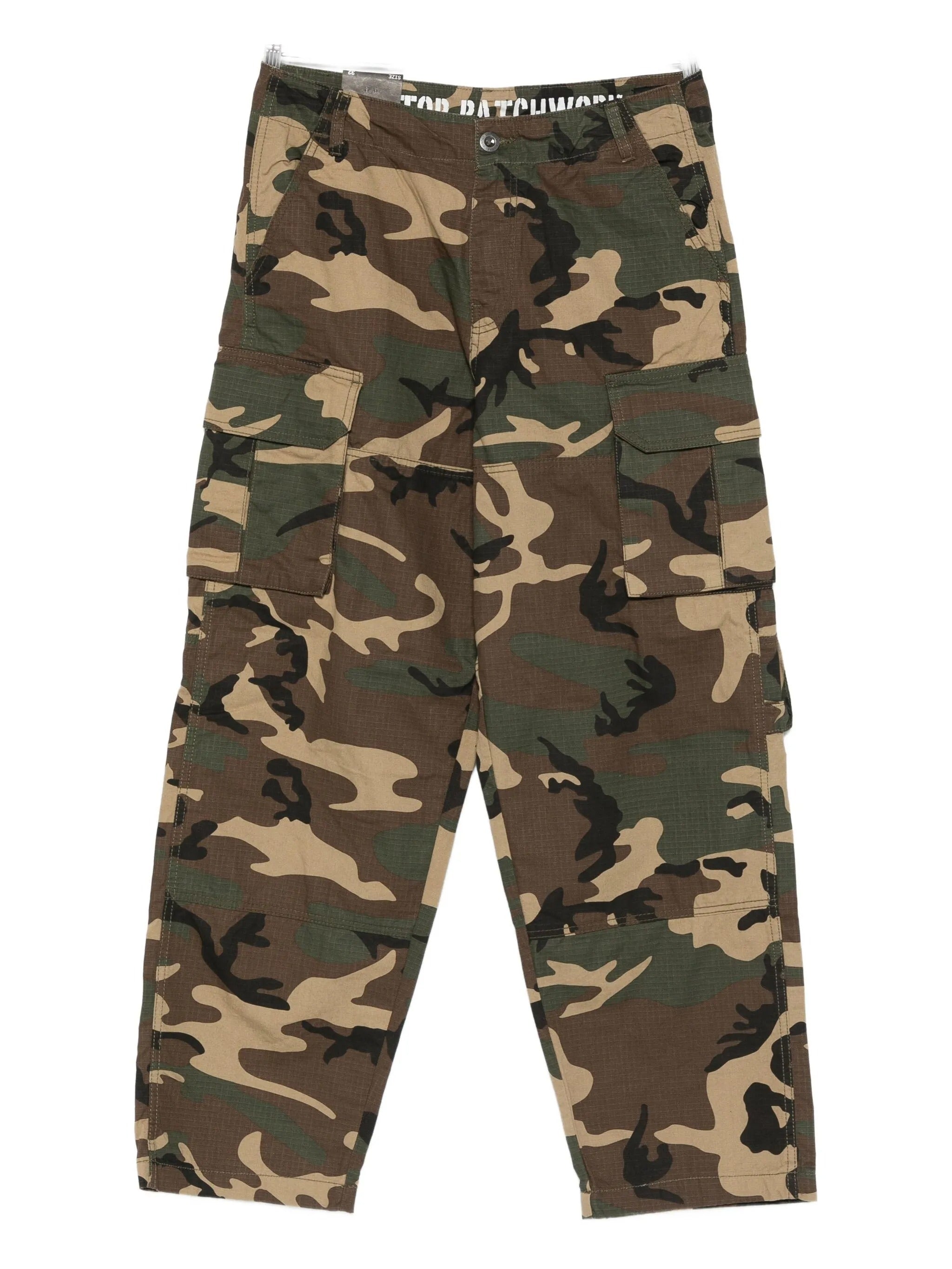 Ripstop Patchwork Camo Pant