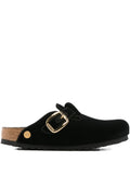 Boston Big Buckle black, Velvet Textile
