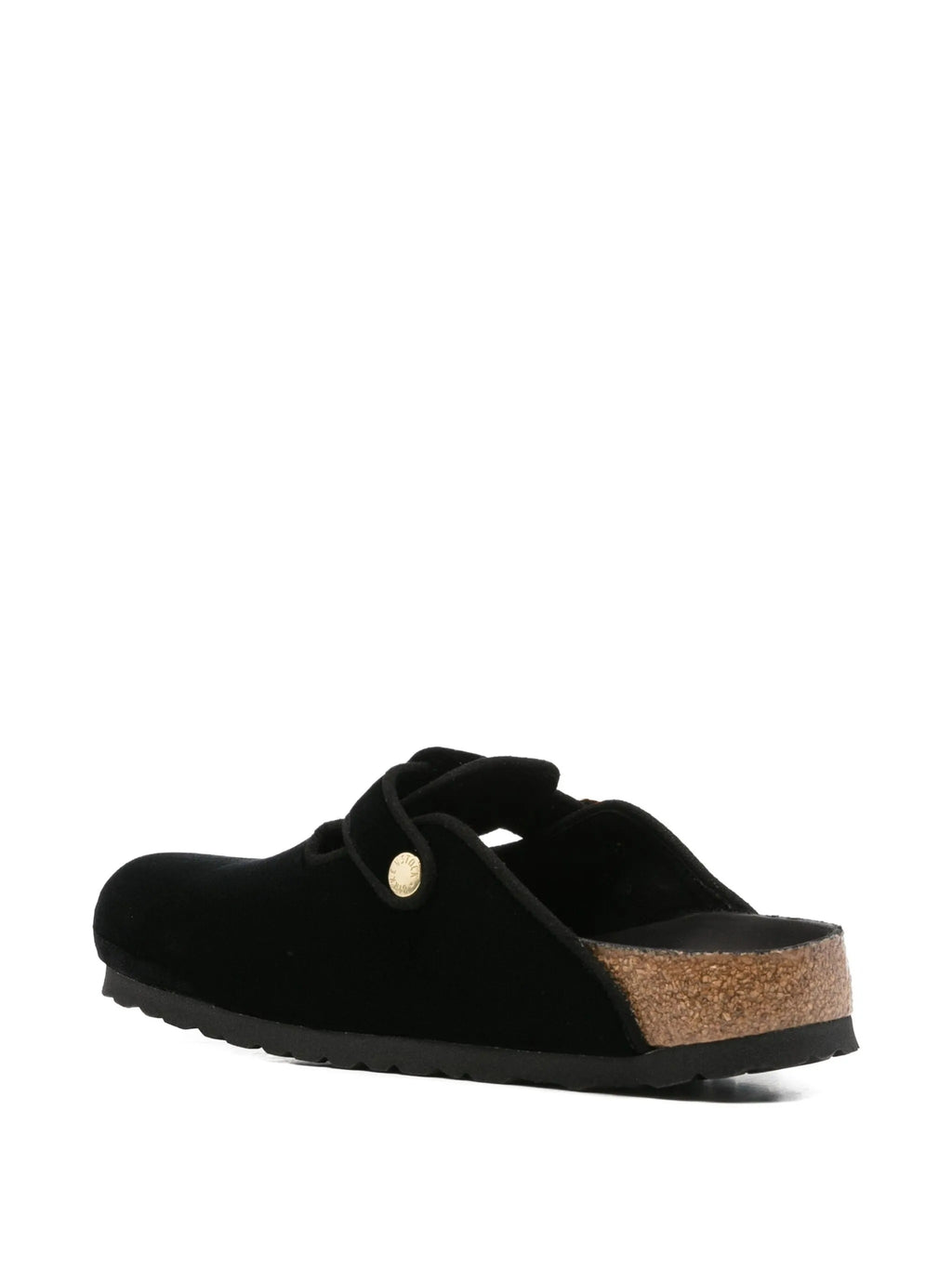 Boston Big Buckle black, Velvet Textile
