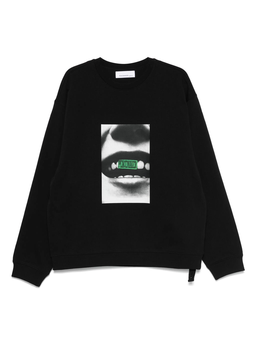 Loose Fit Crewneck Smile Print