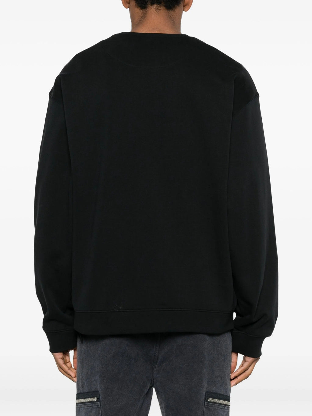 Loose Fit Crewneck Smile Print