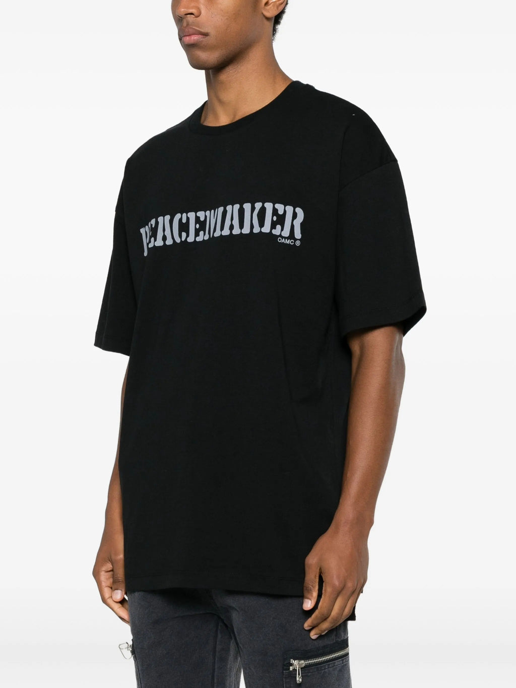 Loose Fit Tshirt Flowerred Print
