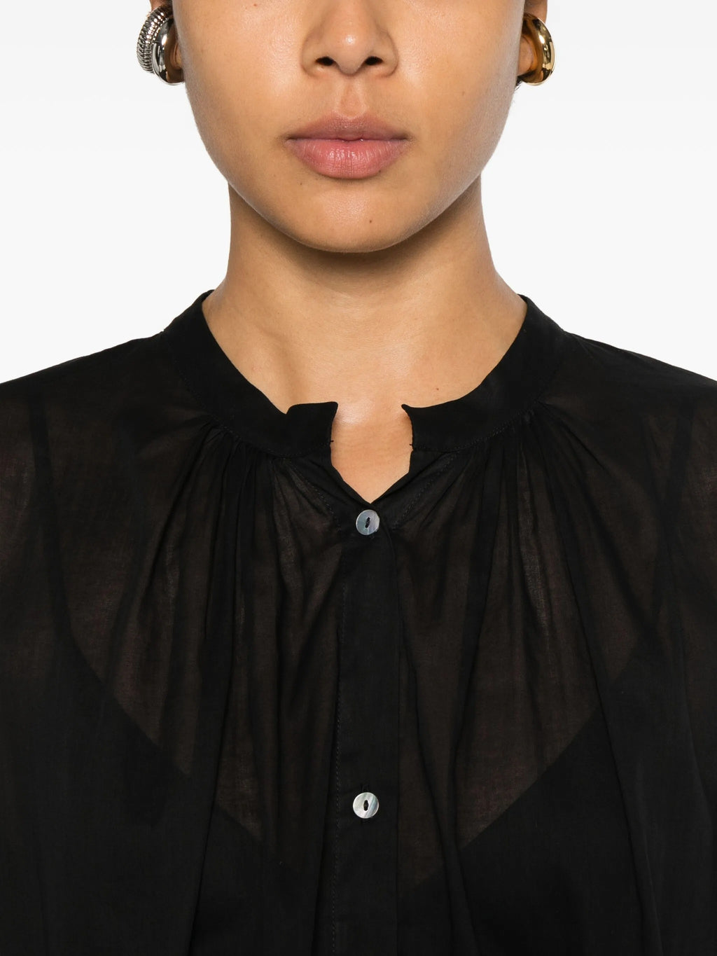 "memoires d`enfance"embroidery bohemian shirt