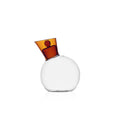 TRAVASI Oil Bottle With Lid Clear/amber