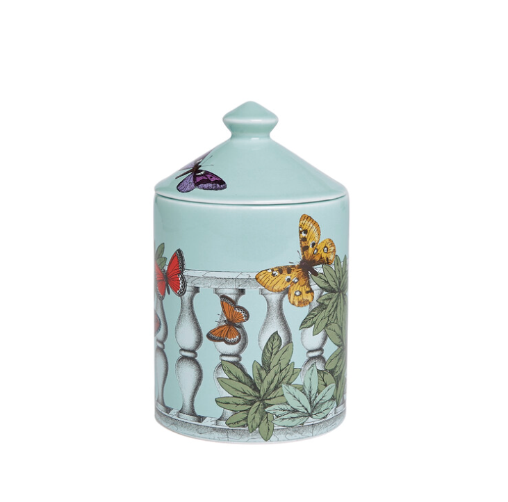 "SE POI" CANDELA PROFUMATA PICCOLA - FARFALLE BALAUSTRA - FRAGRANZA GIARDINO SEGRETO