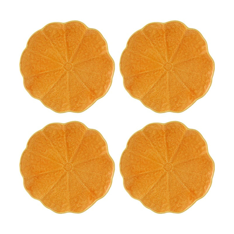 Dinner Plate - set 4 - Pumpkin