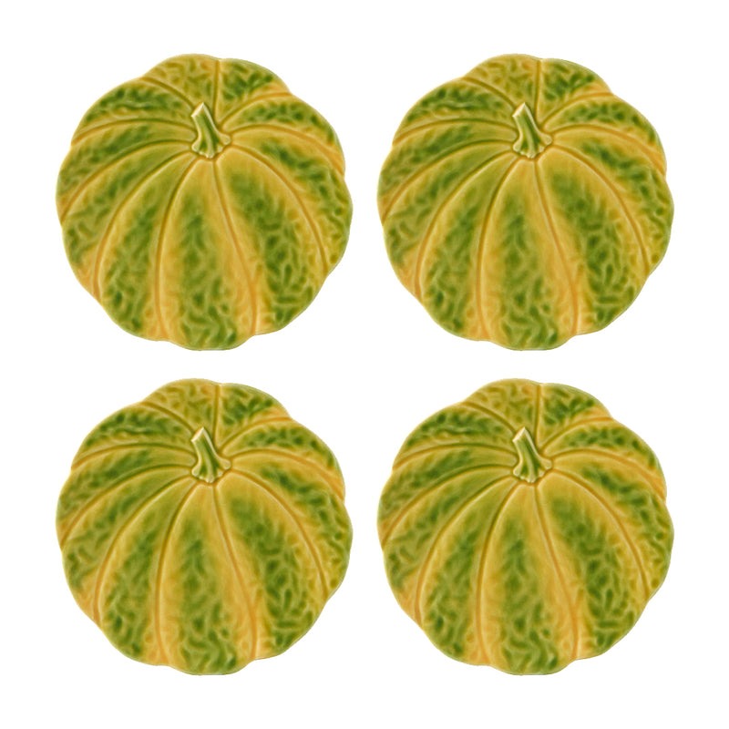 Dessert Plate - set 4 - Pumpkin