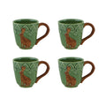 Mug Hare - set 4 - WOODS