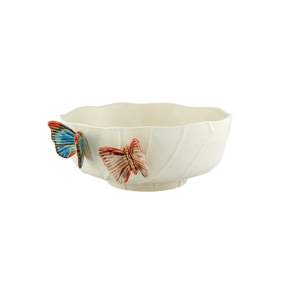 Large Salad Bowl by Claudia Schiffer - Cloudy Butterflies