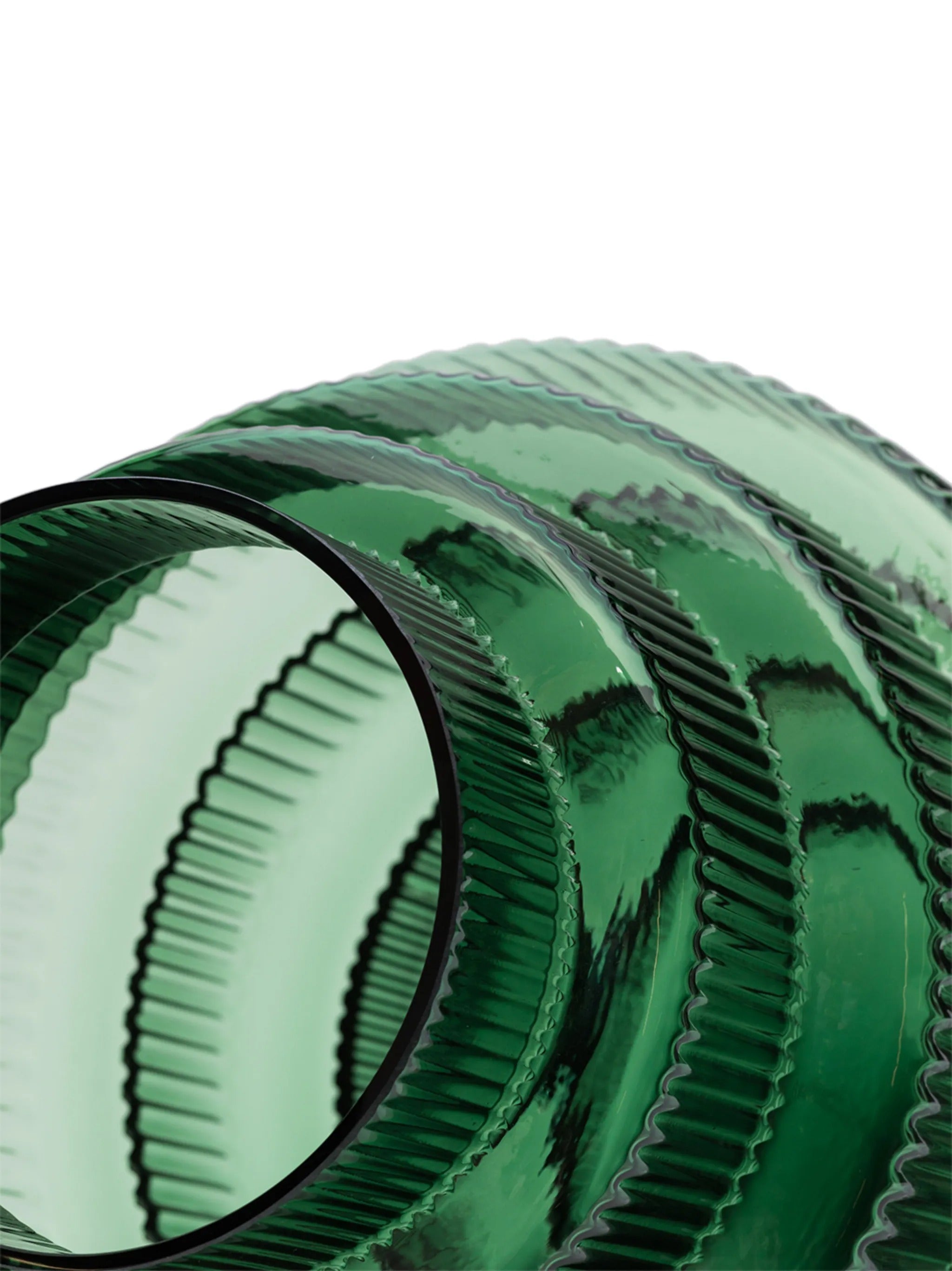 Vase Steps green large