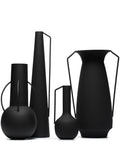Vases Roman black set 4