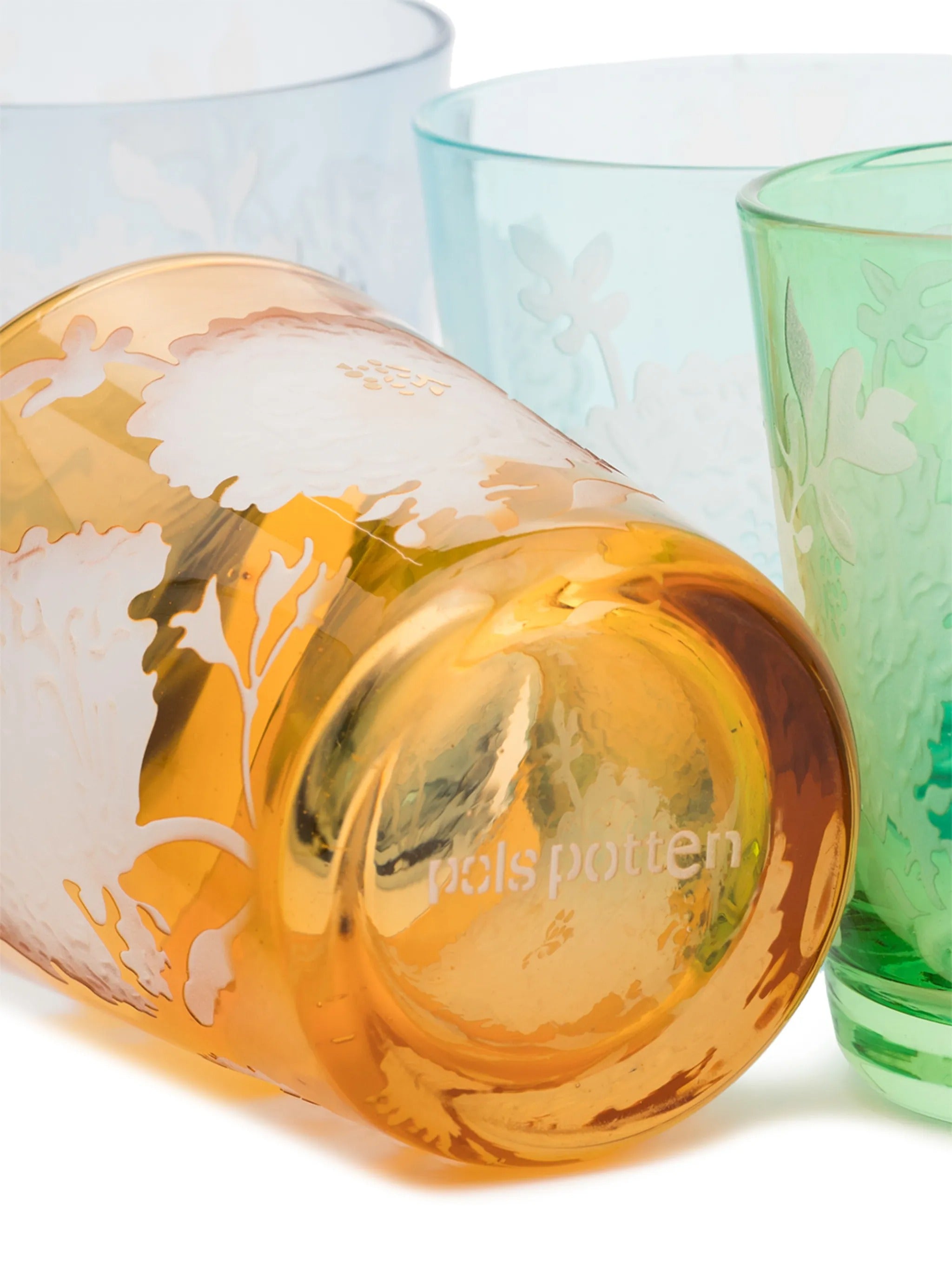 Tumbler peony multicolour set 6