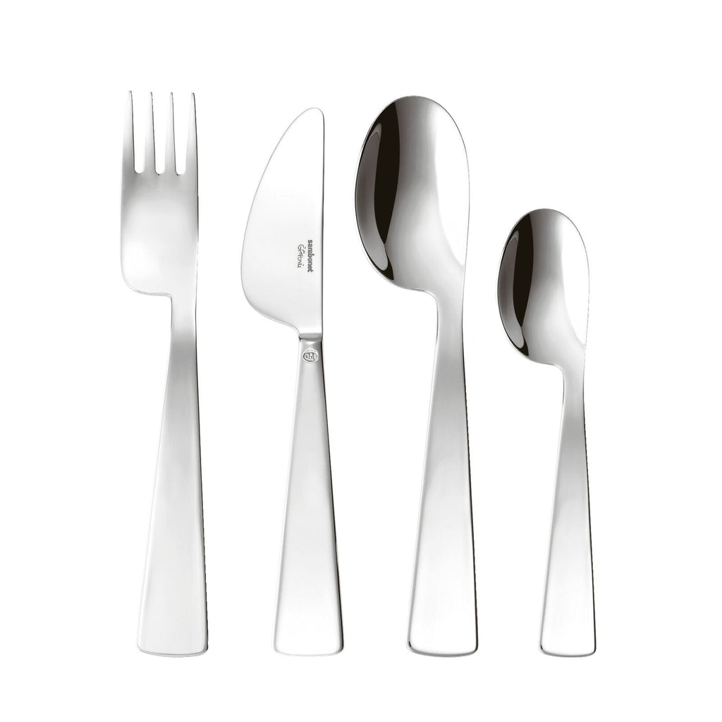 Set 4 Pz Bimbo Conca Gio Ponti Inox