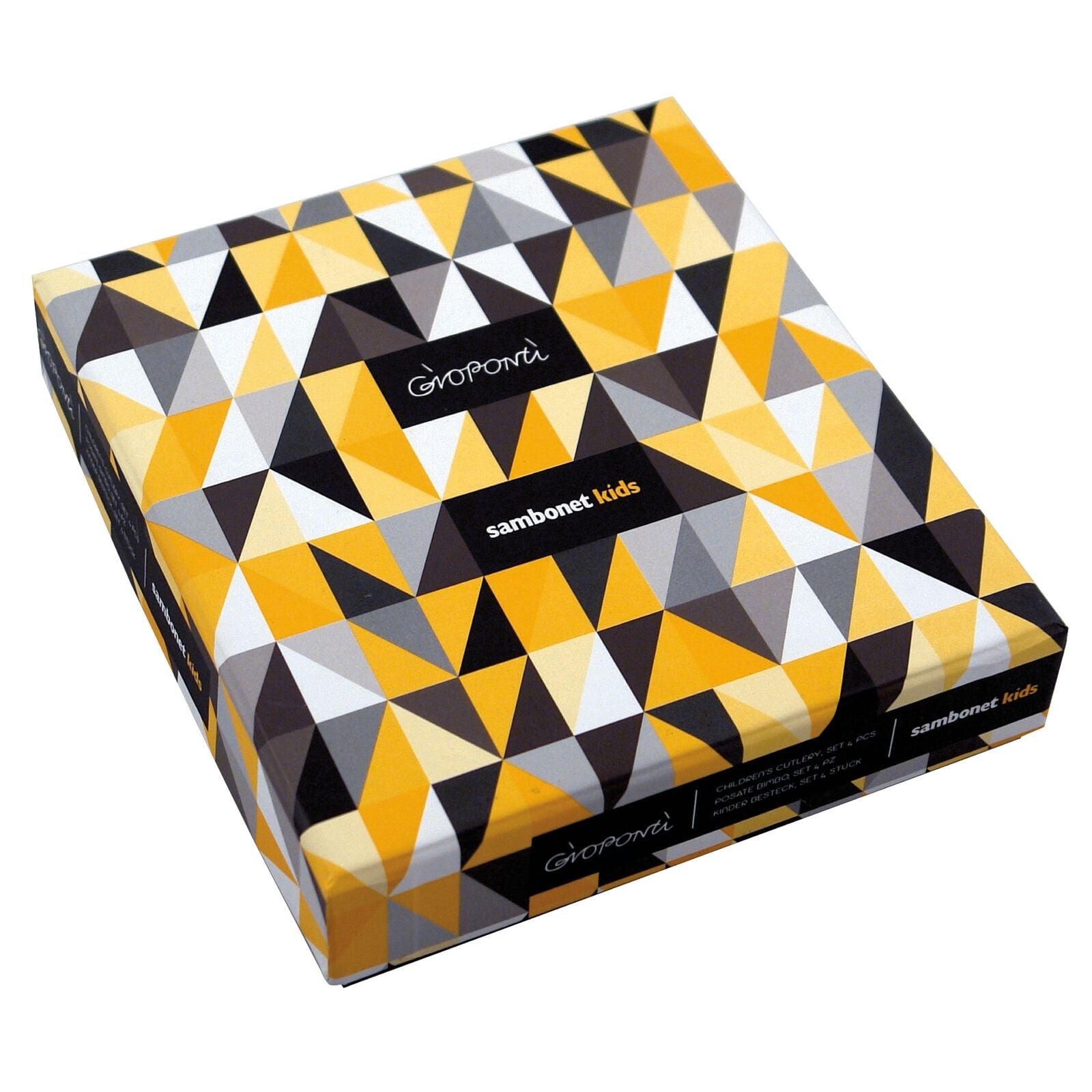 Set 4 Pz Bimbo Conca Gio Ponti Inox