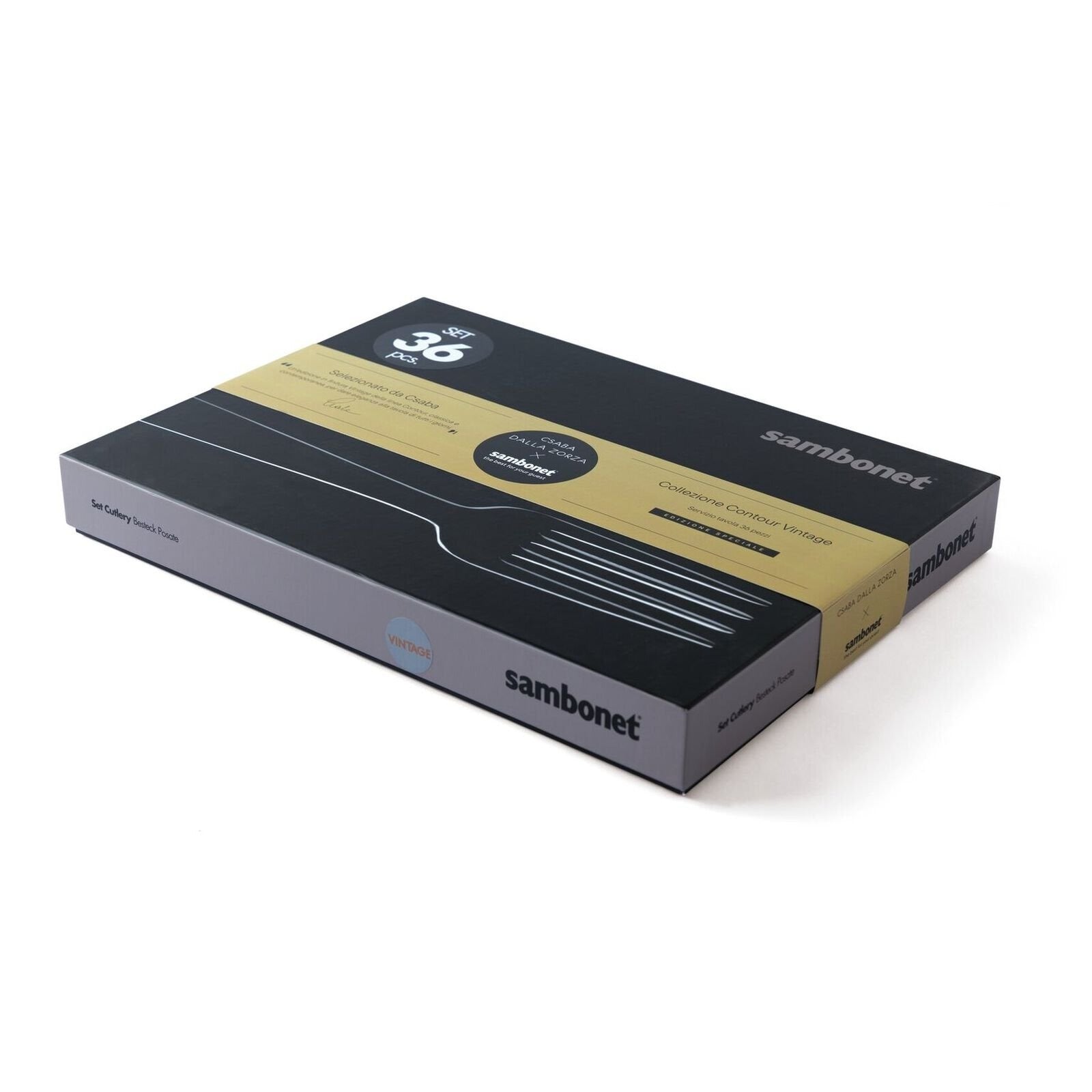 Servizio 36 Pz Monoblocco Contour Vintage