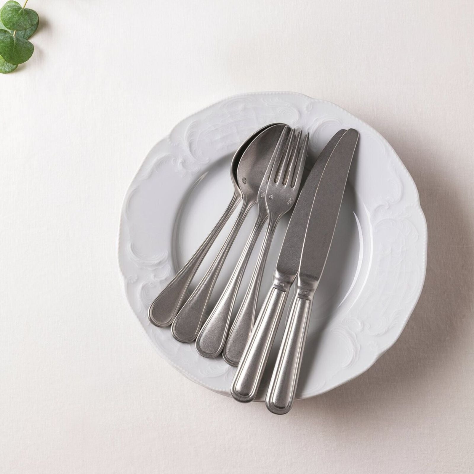 Servizio 24 Pz Monoblocco Contour Vintage
