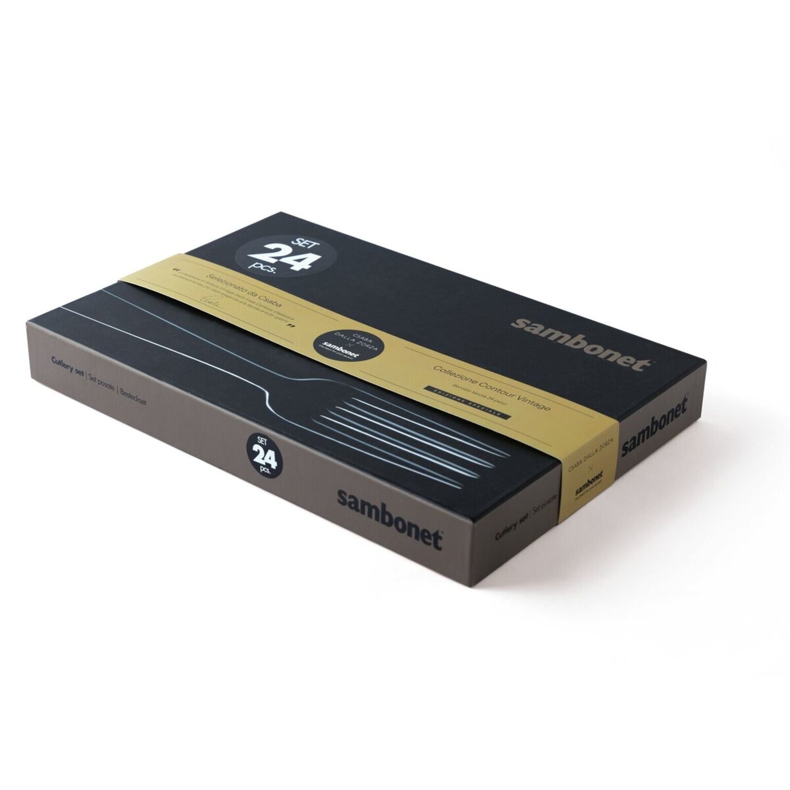 Servizio 24 Pz Monoblocco Contour Vintage