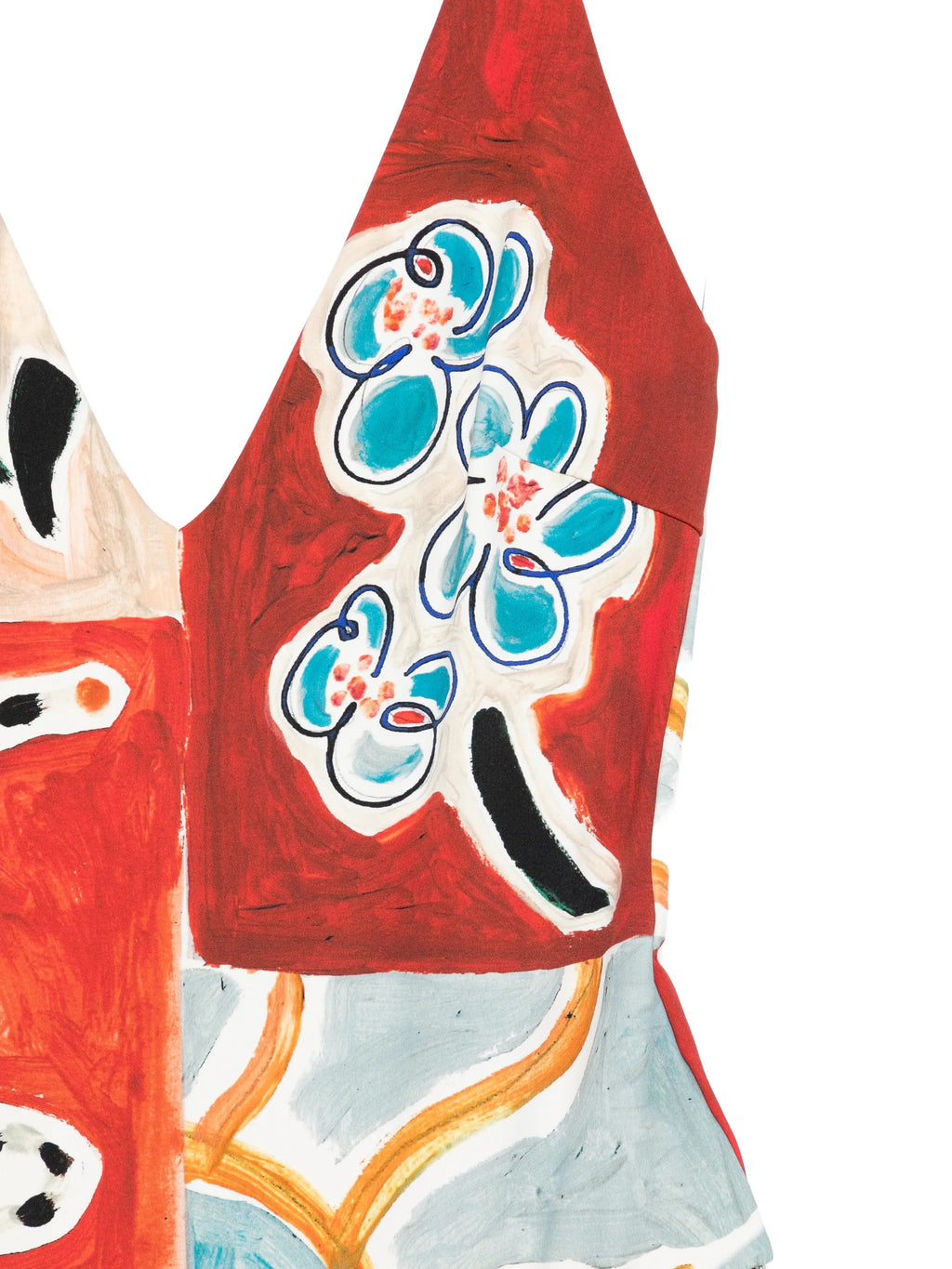 MICHELLE V NECK ONE PIECE