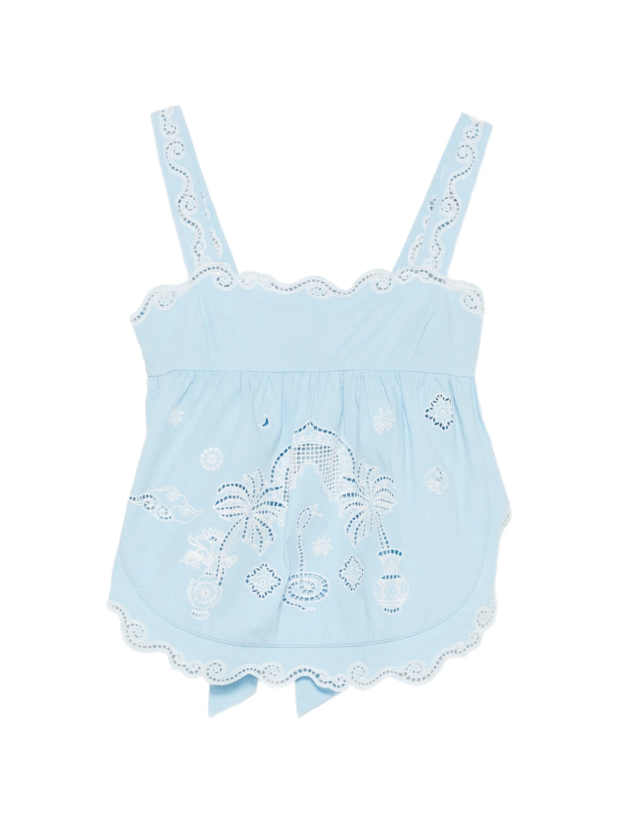 MAIZY EMBROIDERED CAMI TOP