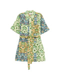 ALI SPLICED MINI DRESS