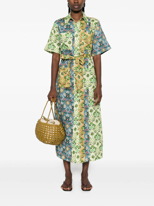 ALI SPLICED SHIRTDRESS