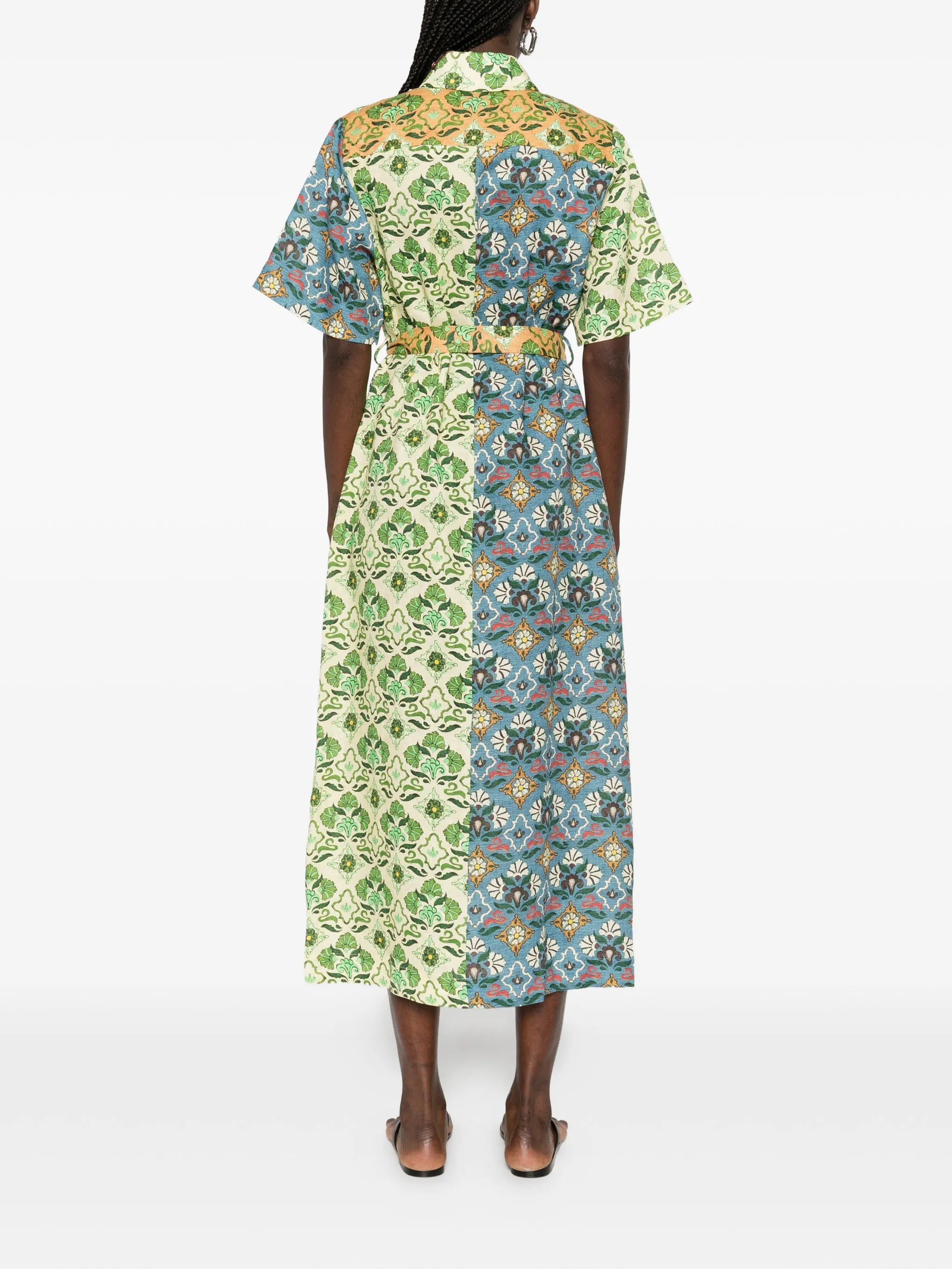 ALI SPLICED SHIRTDRESS
