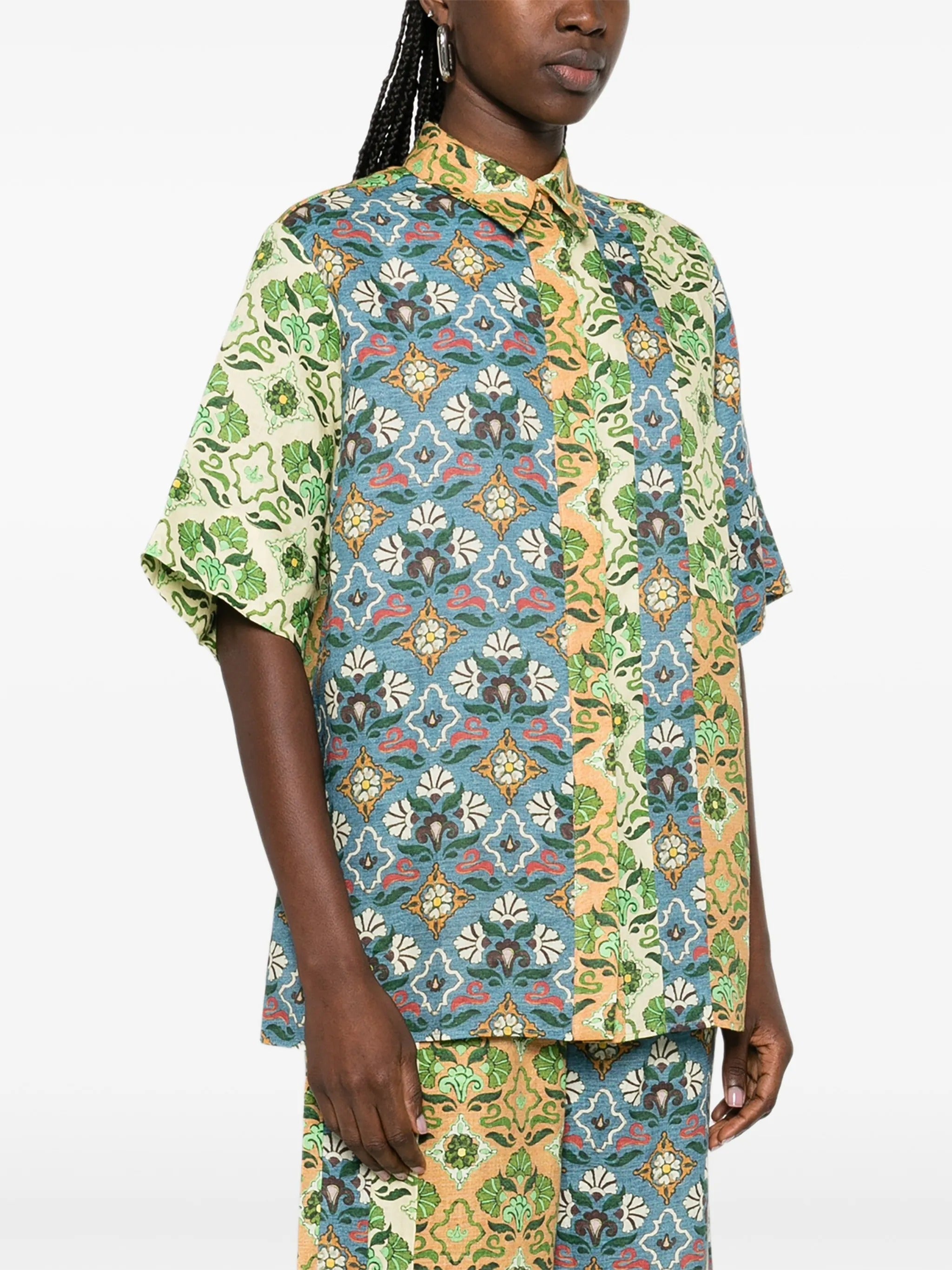 ALI SPLICED SHIRT