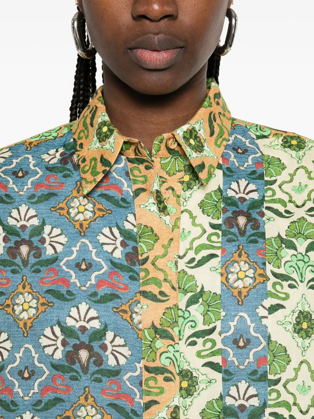 ALI SPLICED SHIRT