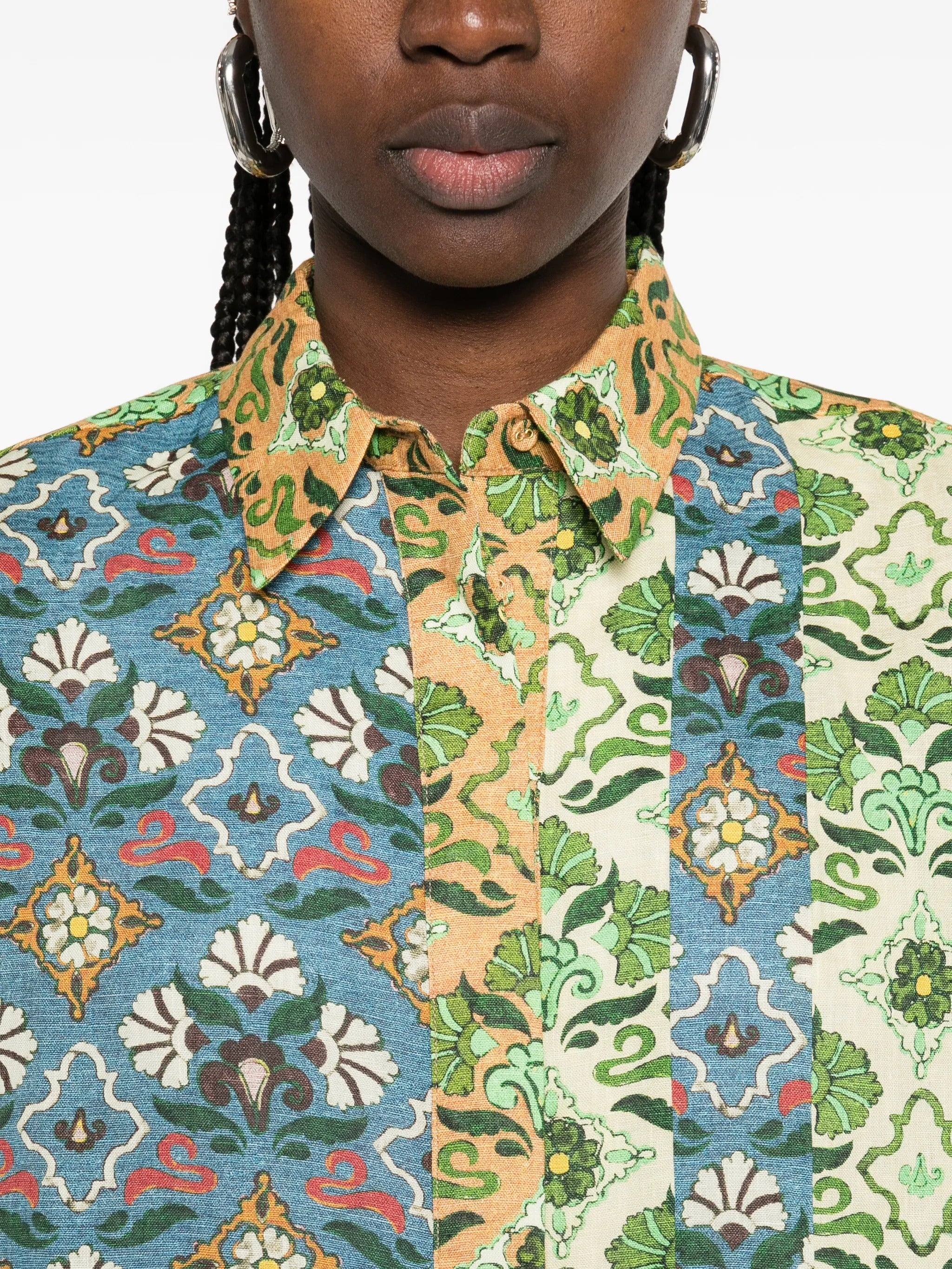 ALI SPLICED SHIRT