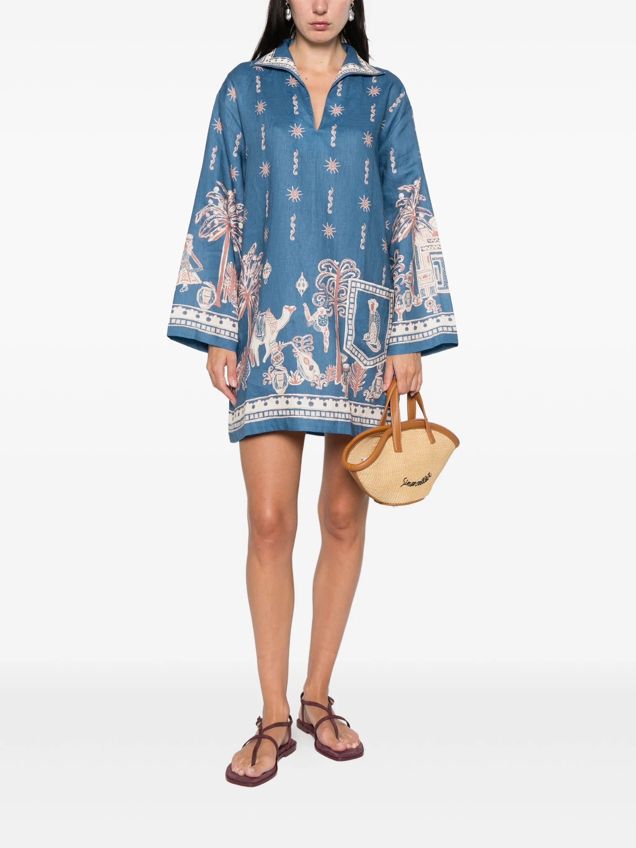 ACACIA LONG SLEEVE MINI DRESS