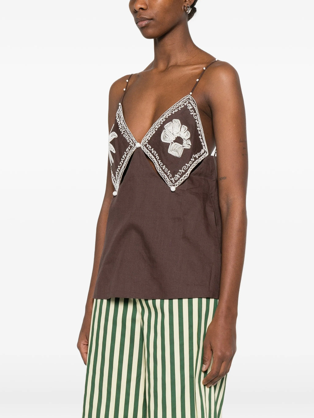 LEANDRA CORDED CAMI TOP