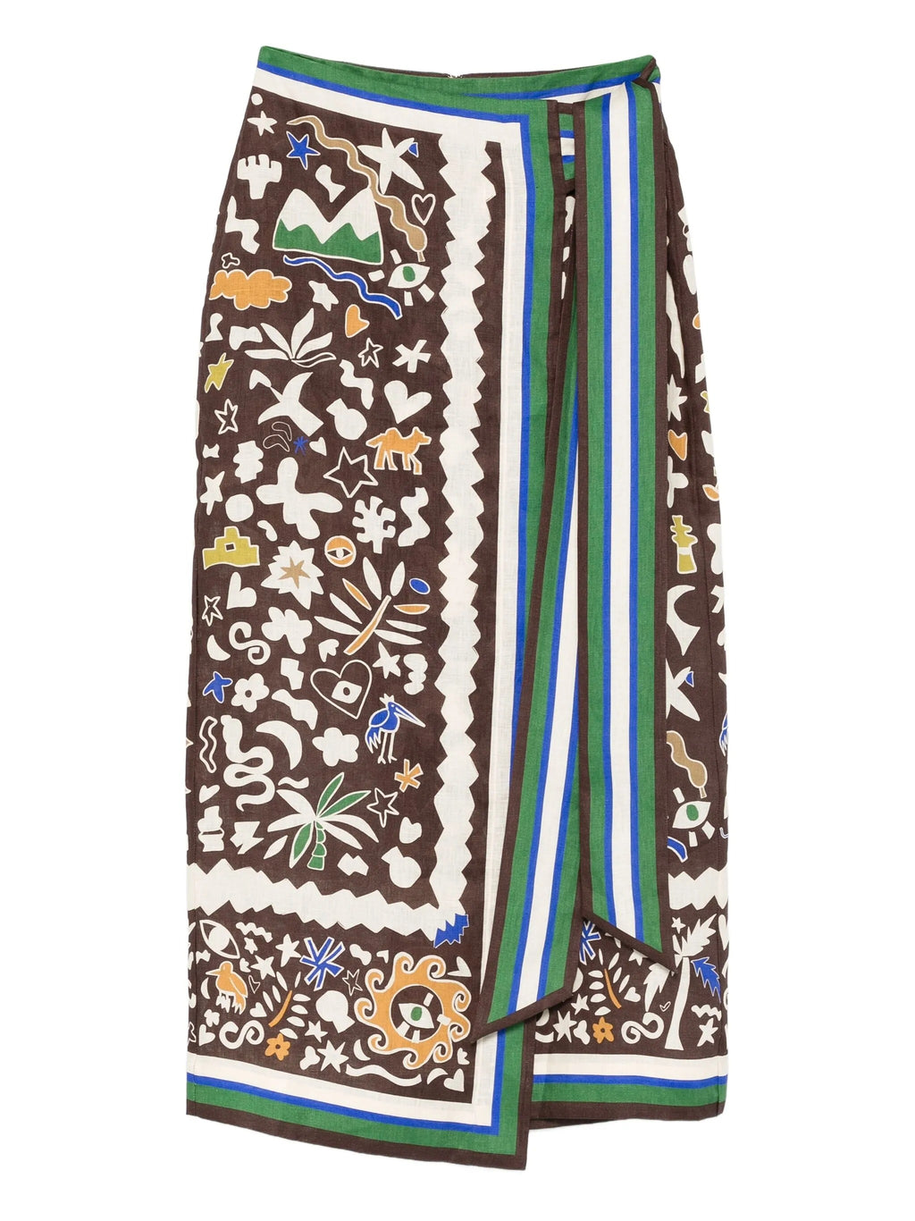 MAROC WRAP SKIRT