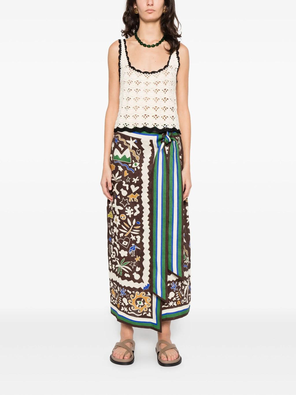 MAROC WRAP SKIRT