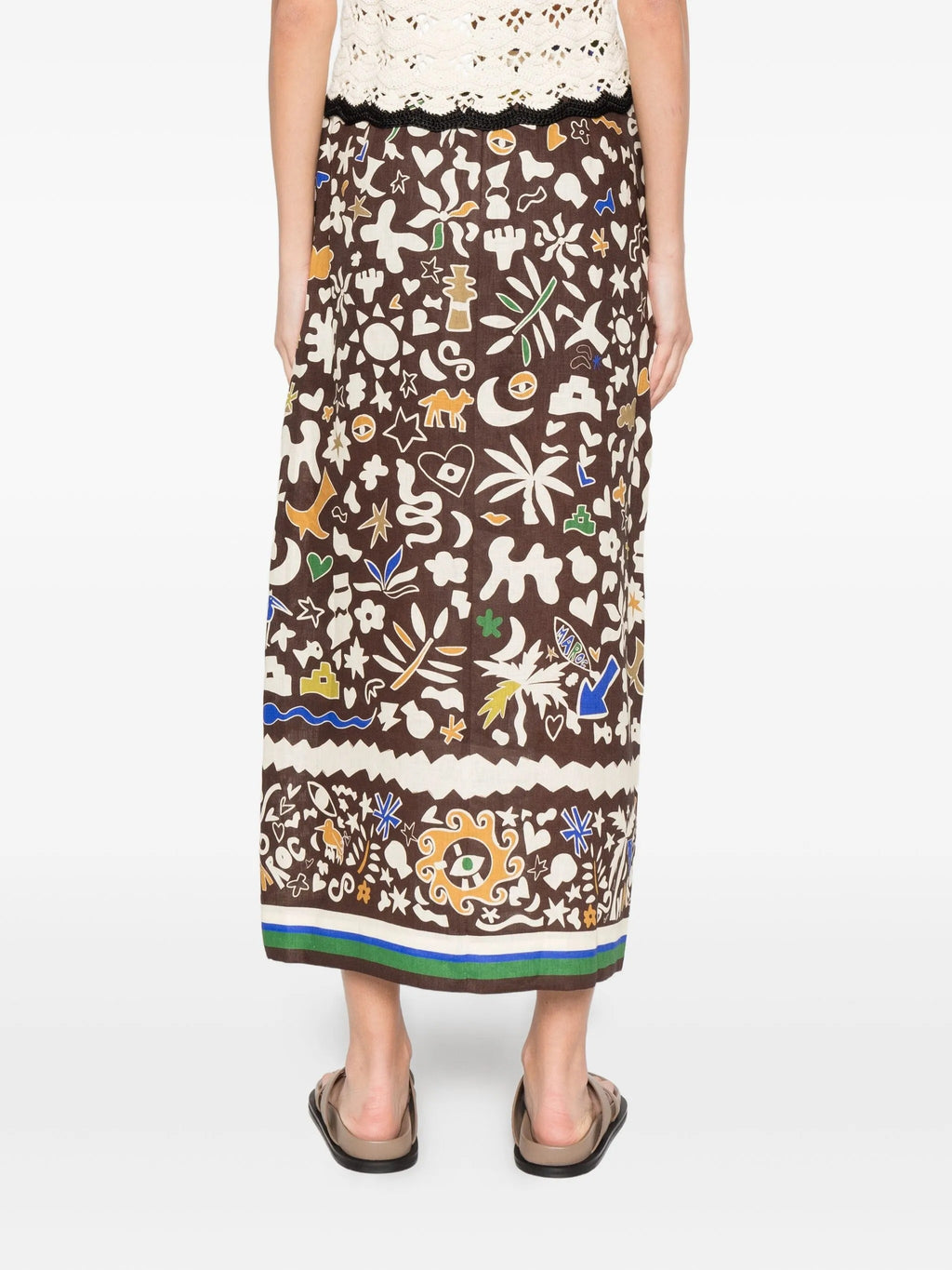 MAROC WRAP SKIRT